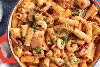 Chorizo and Prawn Pasta Recipe: Flavorful 20-Minute Dinner