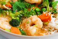 Coconut Shrimp Curry with Creamy Coconut Milk and Aromatic Spices