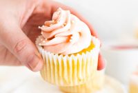 Rhubarb Cupcakes with Cream Cheese Frosting Recipe
