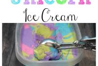 How to Make Colorful Unicorn Ice Cream at Home