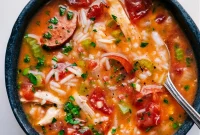Instant Pot Sausage and Rice Casserole — One-Pot Dinner in 30 Minutes