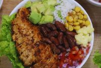 One-Pan Chicken Fajita Rice Bowl Recipe