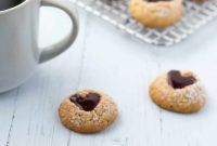 Raspberry Hazelnut Heart Cookies Recipe