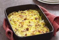 Creamy Cauliflower Gratin with Golden Cheese Crust