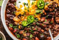 Hearty Beef Chuck Chili Recipe for Rich, Slow-Cooked Flavor