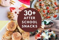Over 30 Quick After-School Snack Ideas for Kids