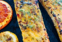 Citrus Herb Salmon on the Blackstone Grill: Zesty Skillet Recipe