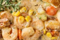Creamy Shrimp & Sweet Corn Chowder Recipe