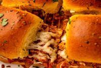 Ground Turkey Sloppy Joe Sliders Recipe for Game Day or Parties