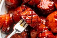 Sweet and Spicy Kielbasa Bites – 2-Ingredient Party Appetizer