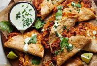 Crispy Buffalo Chicken Tacos Made in the Air Fryer