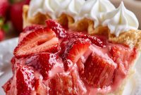 Creamy Strawberry Rhubarb Pie Recipe for Summer Entertaining