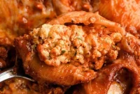 Vodka Ricotta Stuffed Pasta Bake with Creamy Tomato Sauce