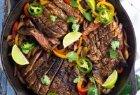 Skirt Steak Fajitas Recipe — Juicy, Flavorful Weeknight Meal