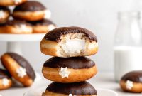 Tiramisu-Filled Yeast Donuts Recipe for Coffee Lovers
