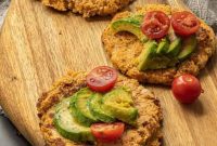 Savory Cauliflower Pancakes with Herbs and Parmesan