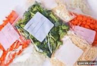 Snap Freezing Vegetables: Step-by-Step Guide for Peak Freshness