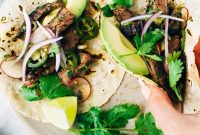 Spicy Thai Marinated Skirt Steak Tacos with Avocado (Paleo)