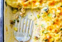 Creamy Chicken White Lasagna Recipe
