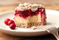 Cranberry Cheesecake Bars (Gluten-Free) — Festive Dessert Recipe