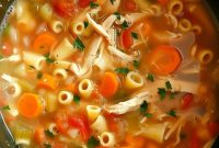 Slow Cooker Sicilian Chicken Soup with Tomatoes and Capers