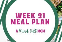 31-Day Meal Plan for Balanced Eating and Weight Goals