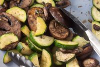 20-Minute Sautéed Zucchini and Mushrooms Recipe