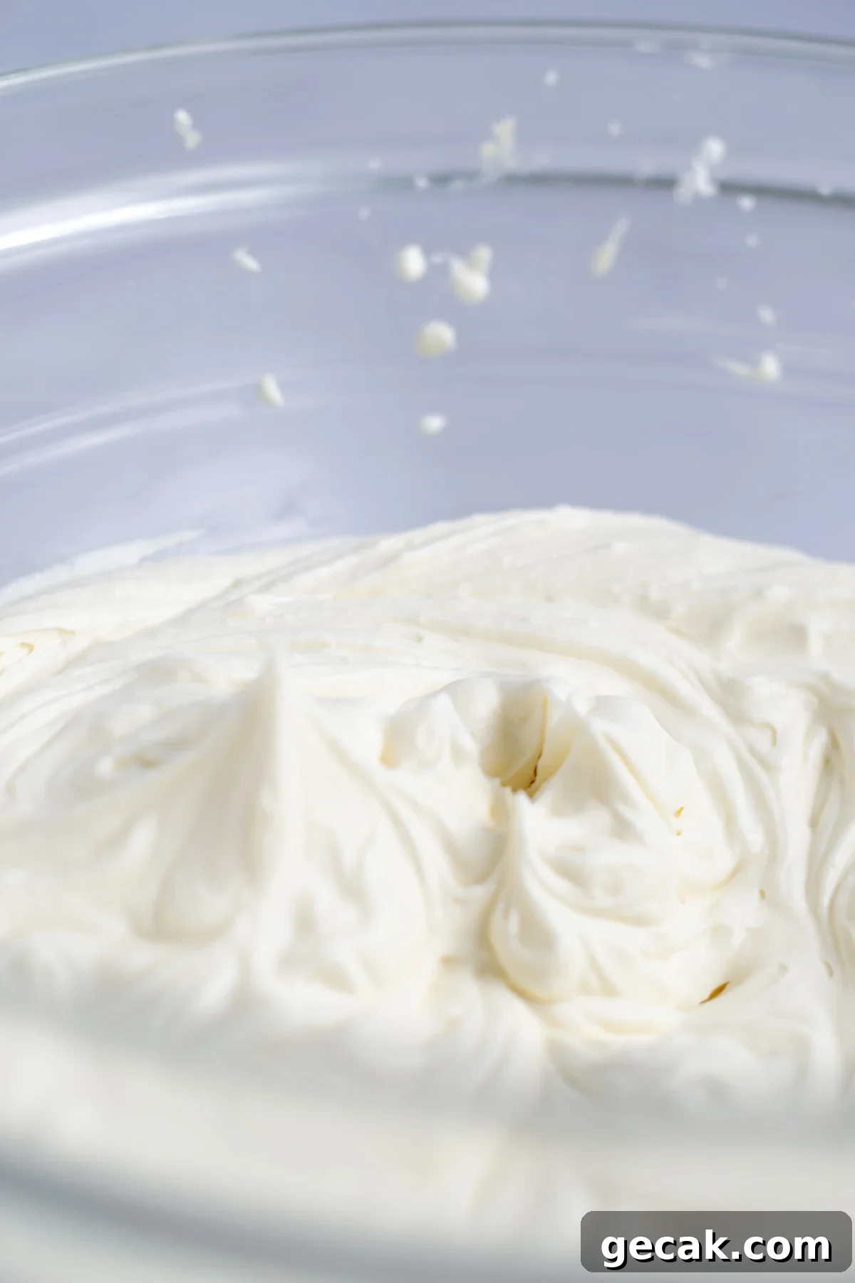 No-Bake Graham Cracker Cake Recipe: Layered Dessert with Creamy Filling 15 whipped cream added to confectioners' sugar and whipped to stiff peaks