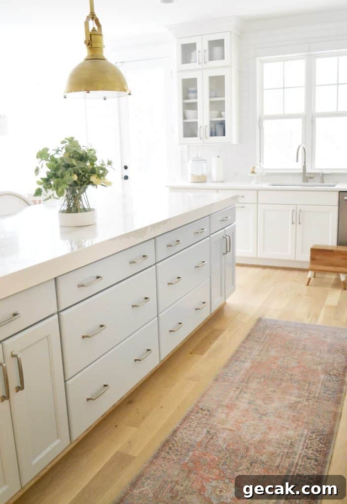 What to Buy During Way Day: Top Deals Worth Snagging 9 blue cabinets and a kitchen runner rug washable