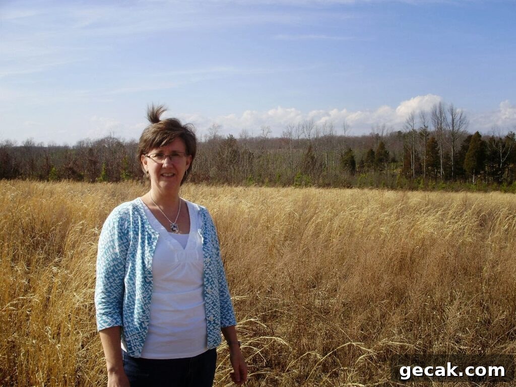 Turn Your Family History Into a Real Trip: Practical Heritage Travel Tips 2 Woman standing in a field of broom straw.