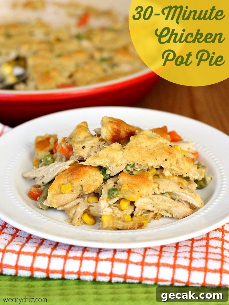 Quick Chicken Pot Pie