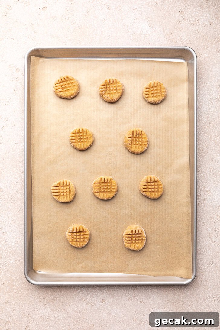 Cookie dough on a pan.