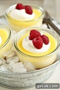 Lemon Cheesecakes on a plate