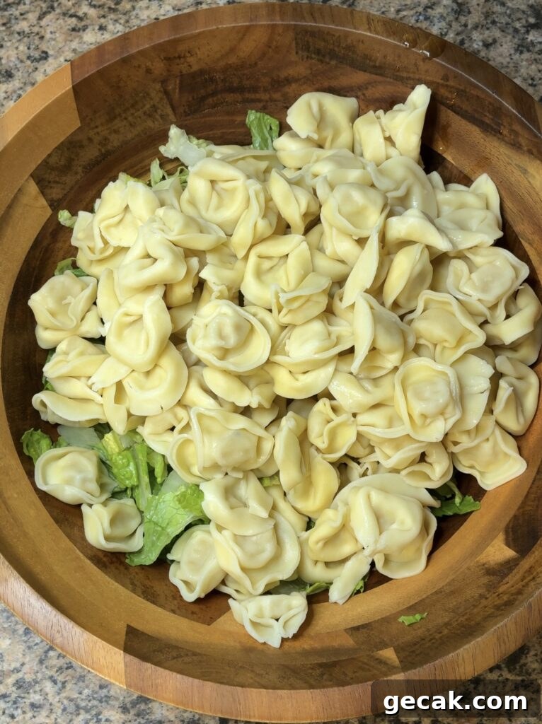 Grilled Chicken Caesar Tortellini Salad with Parmesan Croutons 13 img 12976 14