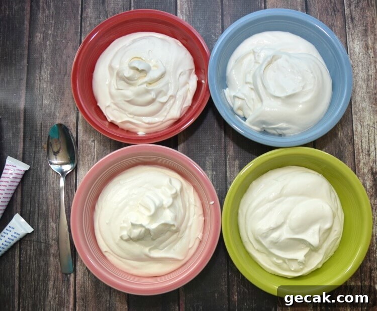 How to Make Colorful Unicorn Ice Cream at Home 3 No Churn Unicorn Ice Cream - rainbow ice cream