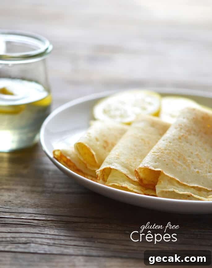 Gluten-Free All-Purpose Flour Blend Without Xanthan Gum 3 Gluten free crêpes are so, so easy to make (make the batter ahead of time, you’ll get best results). They take only a few pantry ingredients. They’re even easier to make than gluten free flour tortillas, plus they kick up an ordinary meal right to extraordinary.