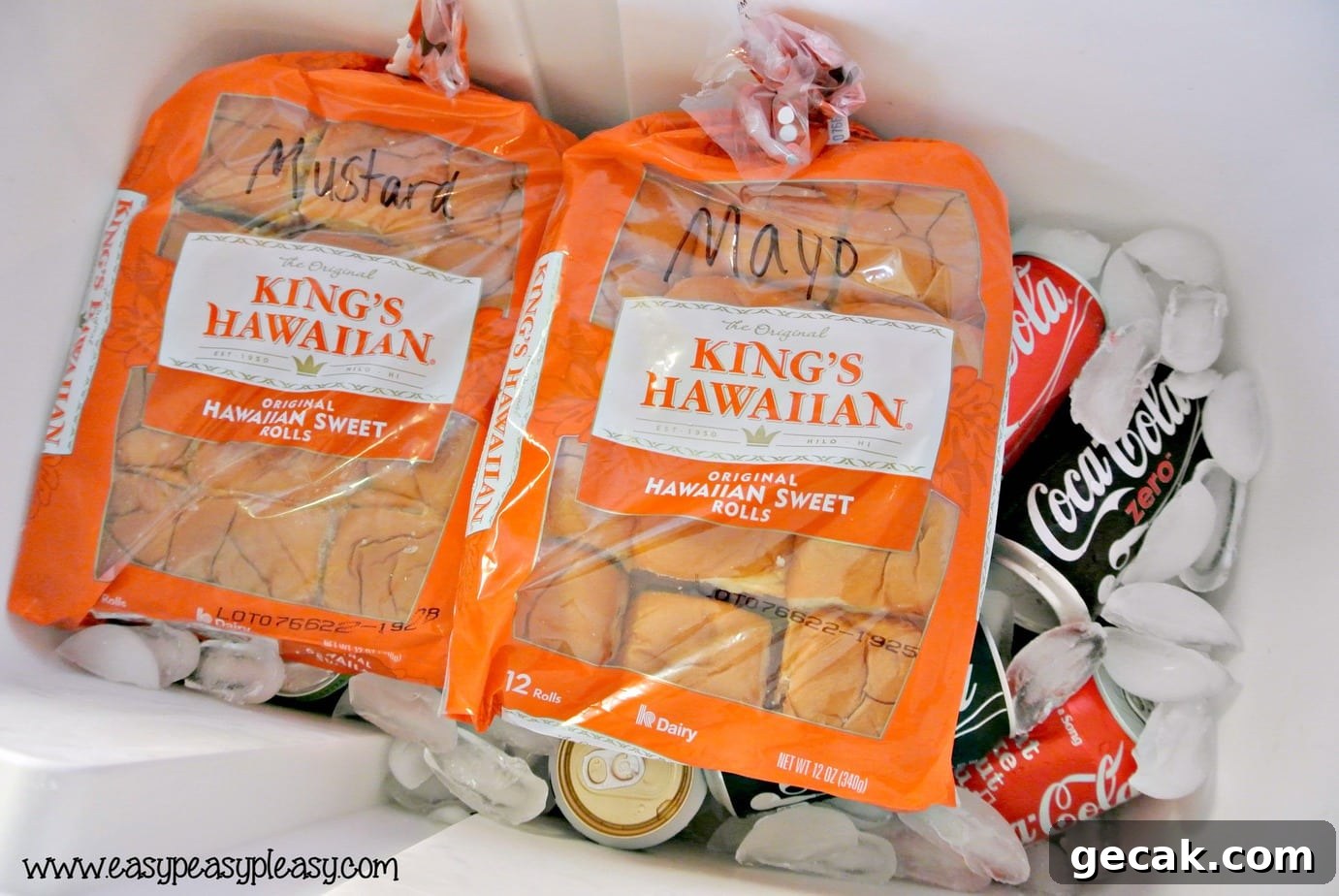 The easiest To Go Sandwiches for your cooler that require no cleanup when the fun is done!