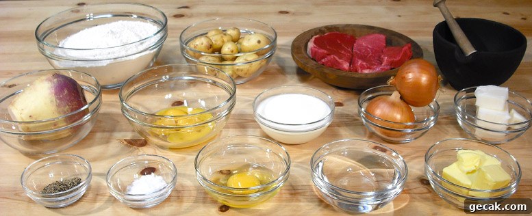 Cornish Pasty Ingredients