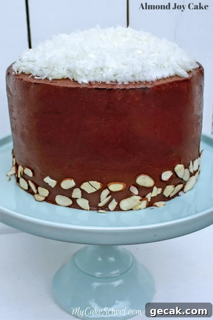 Heavenly Almond Joy Cake Recipe!