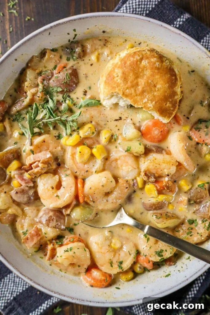 Creamy Shrimp & Sweet Corn Chowder Recipe 3 Shrimp Chowder- Must Love Garlic