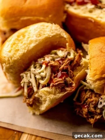 Sliders on a cutting board.