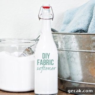 DIY Homemade Fabric Softener, Deodorizer, and Degreaser