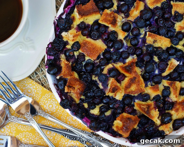 blueberry breakfast bake