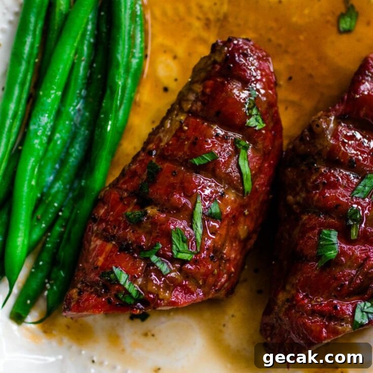 Traeger Grilled Hanger Steak 