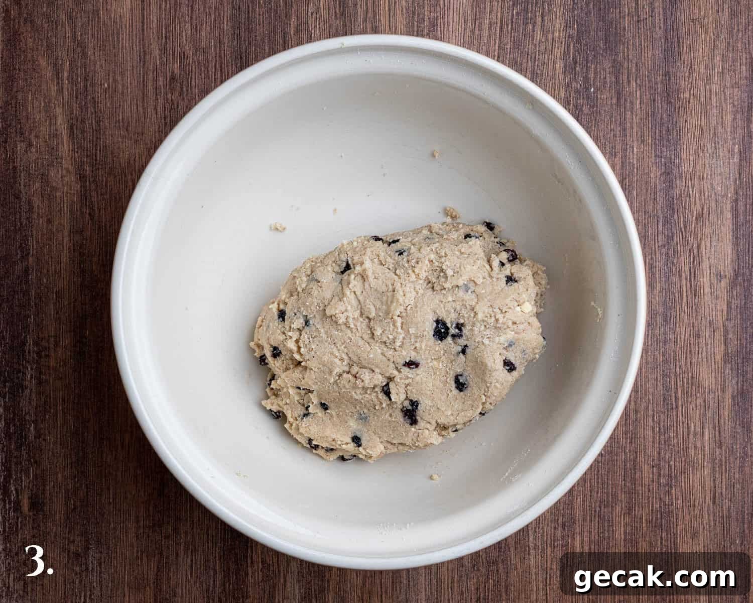 Step 3, the finished dough.