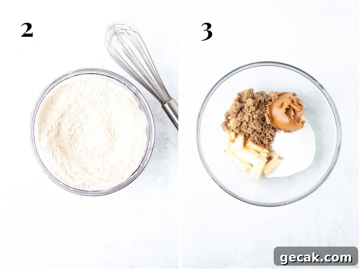 Biscoff cake batter