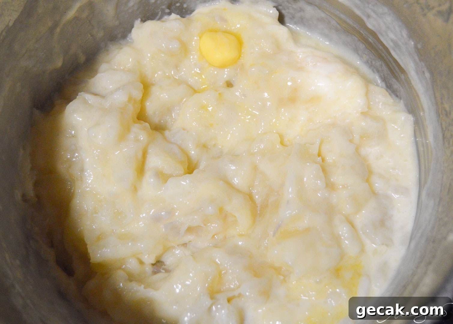 Yuca with butter and milk in the Instant Pot