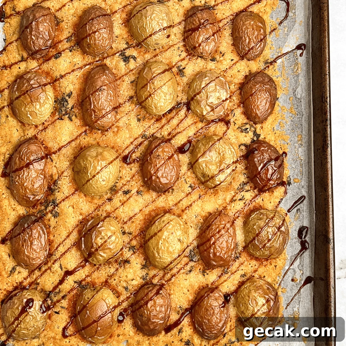 featured image for parmesan crusted potatoes