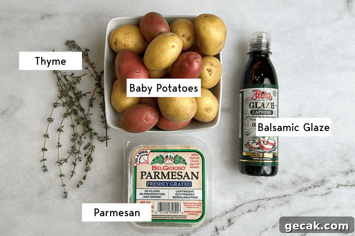ingredients needed for parmesan potatoes
