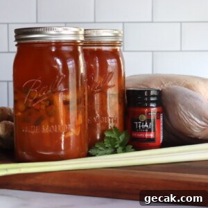 Canning Thai Red Curry Duck